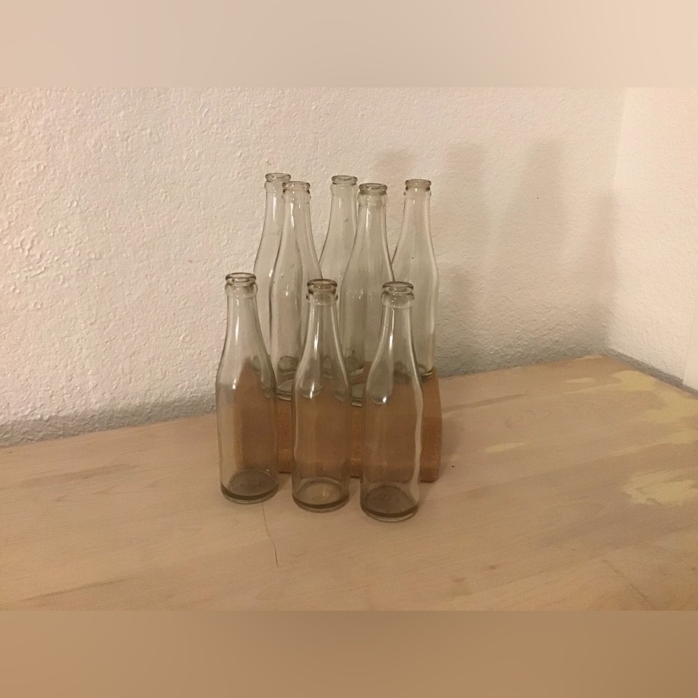 Vintage Bottles - Clear